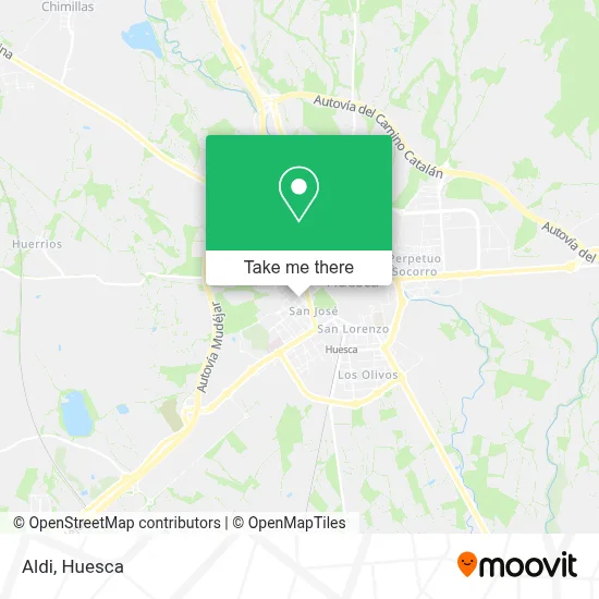 Aldi map