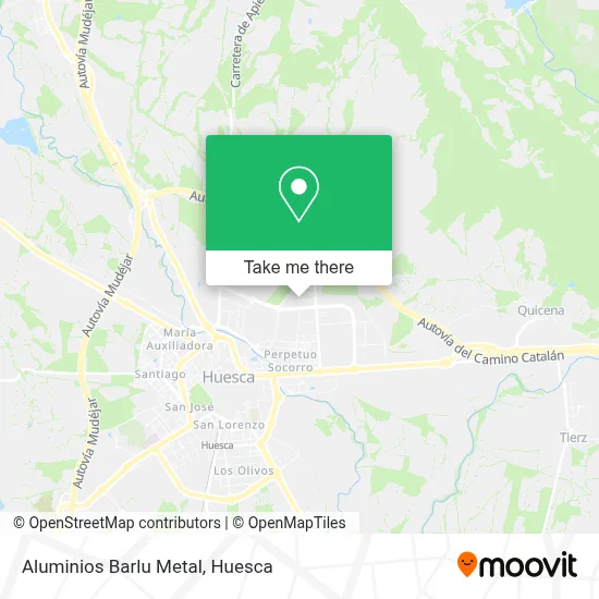 Aluminios Barlu Metal map