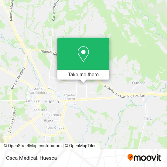 Osca Medical map
