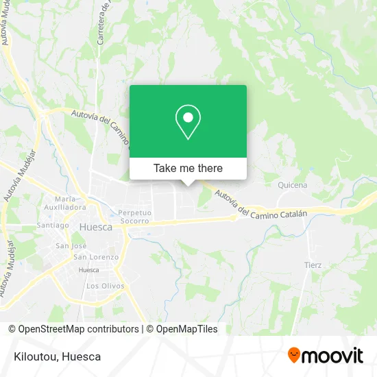 Kiloutou map