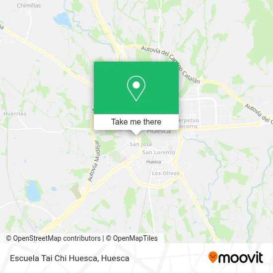 Escuela Tai Chi Huesca map