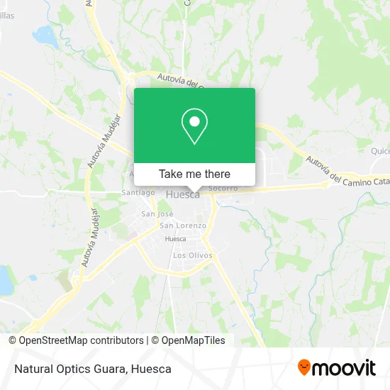Natural Optics Guara map