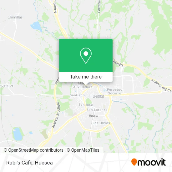 Rabi's Café map