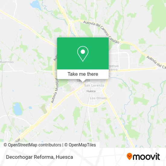 Decorhogar Reforma map
