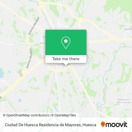 Ciudad De Huesca Residencia de Mayores map