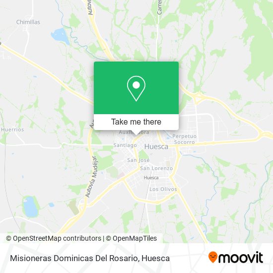 mapa Misioneras Dominicas Del Rosario