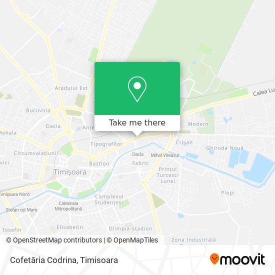Cofetăria Codrina map