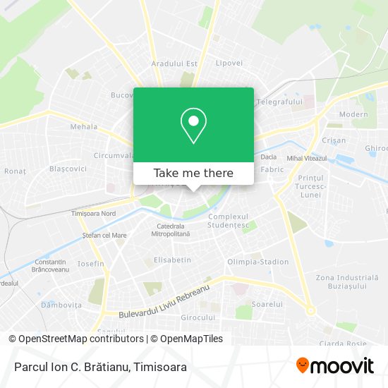 Parcul Ion C. Brătianu map