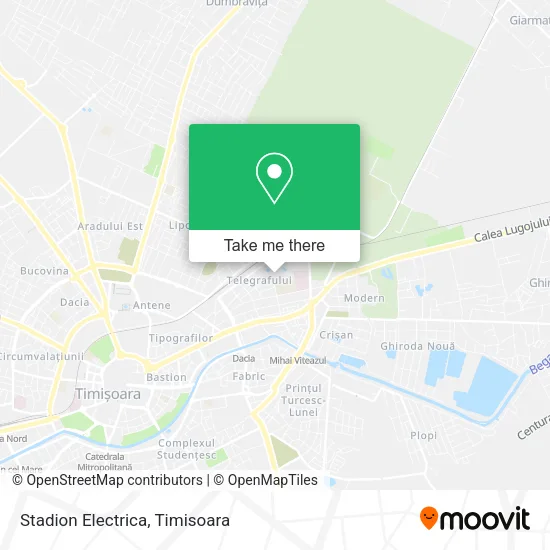 Stadion Electrica map