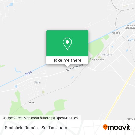 Smithfield România Srl map