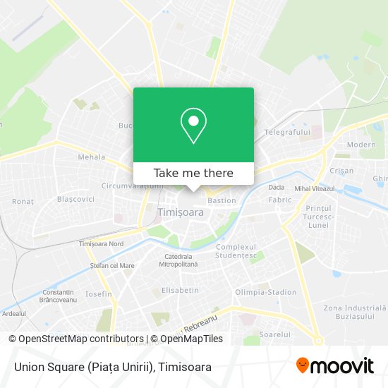 Union Square (Piața Unirii) map