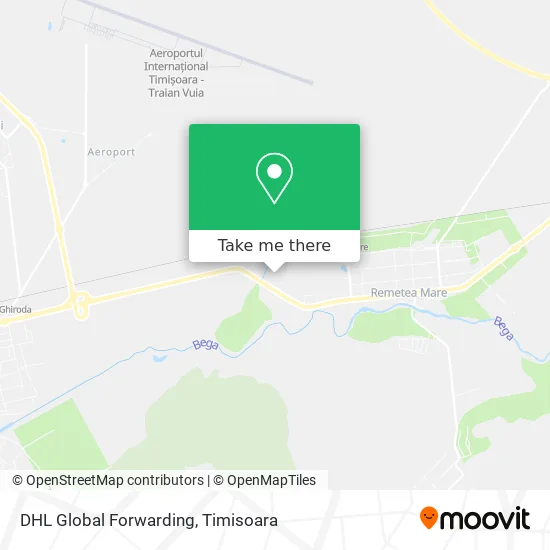DHL Global Forwarding map