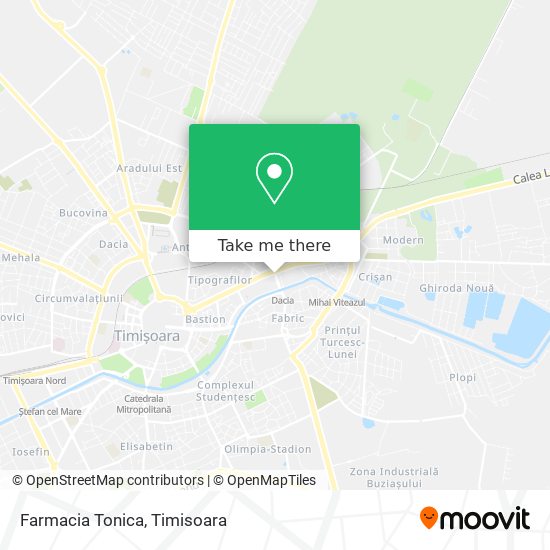 Farmacia Tonica map