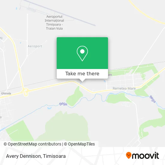 Avery Dennison map