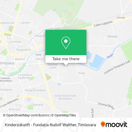 Kinderzukunft - Fundația Rudolf Walther map