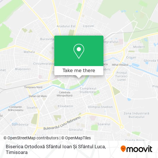 Biserica Ortodoxă Sfântul Ioan Și Sfântul Luca map