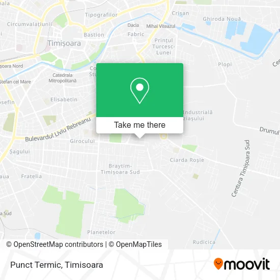 Punct Termic map