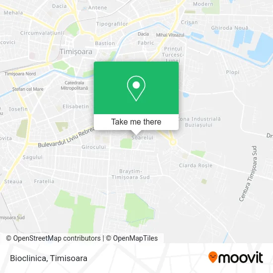 Bioclinica map