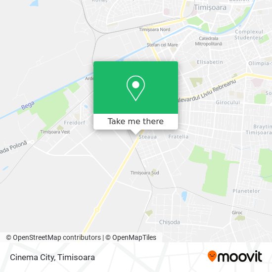 How To Get To Cinema City In Timisoara By Bus Light Rail Or Trolleybus Moovit