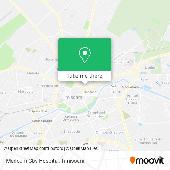 Medcom Cbs Hospital map