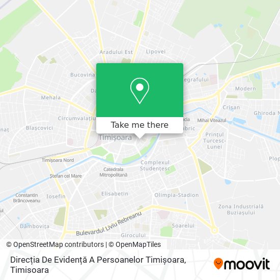 Direcția De Evidență A Persoanelor Timișoara map