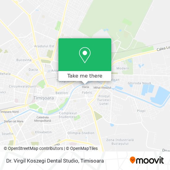 Dr. Virgil Koszegi Dental Studio map