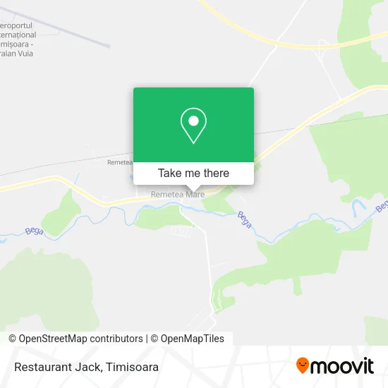 Restaurant Jack map