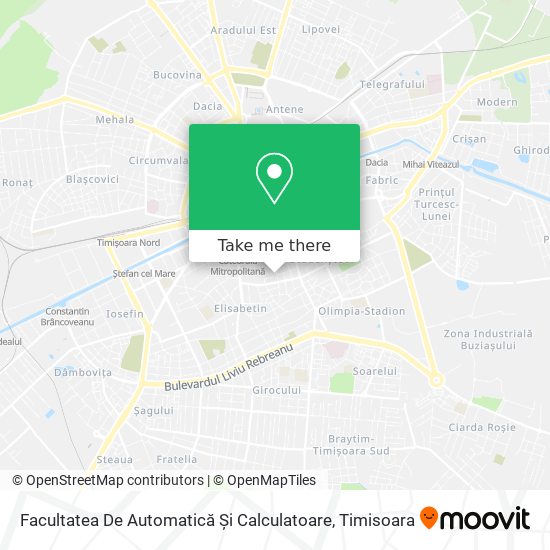 Facultatea De Automatică Și Calculatoare map