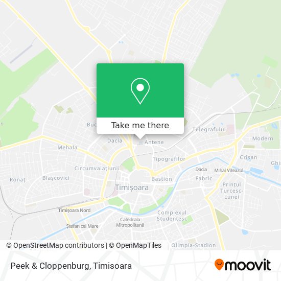 Peek & Cloppenburg map