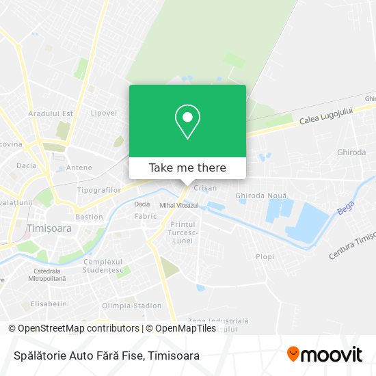 Spălătorie Auto Fără Fise map