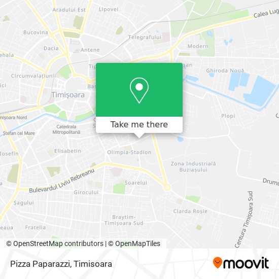 Pizza Paparazzi map