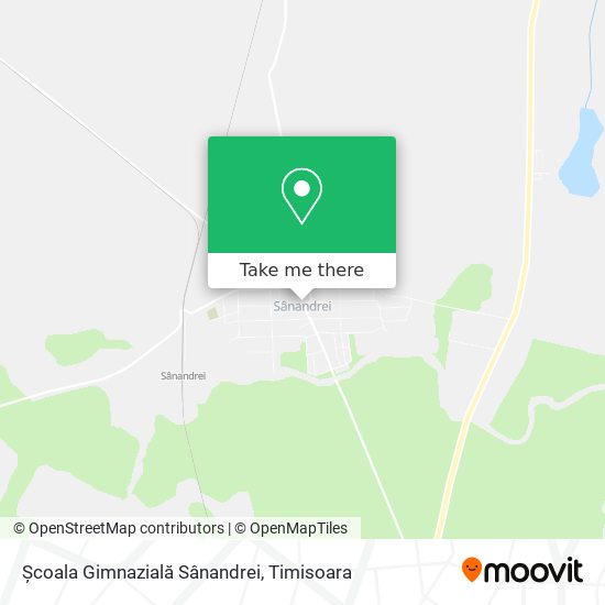 Școala Gimnazială Sânandrei map