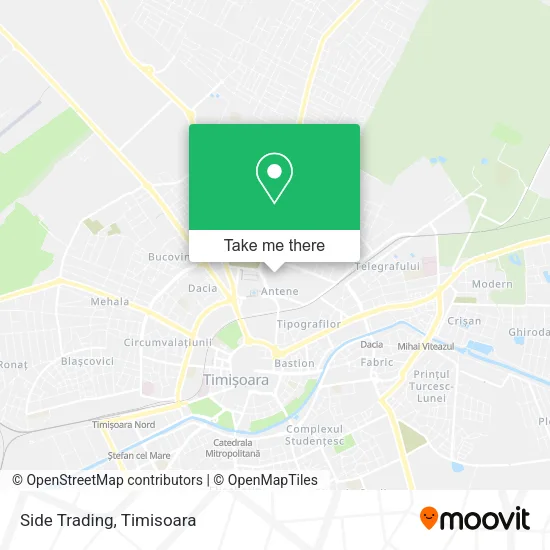 Side Trading map