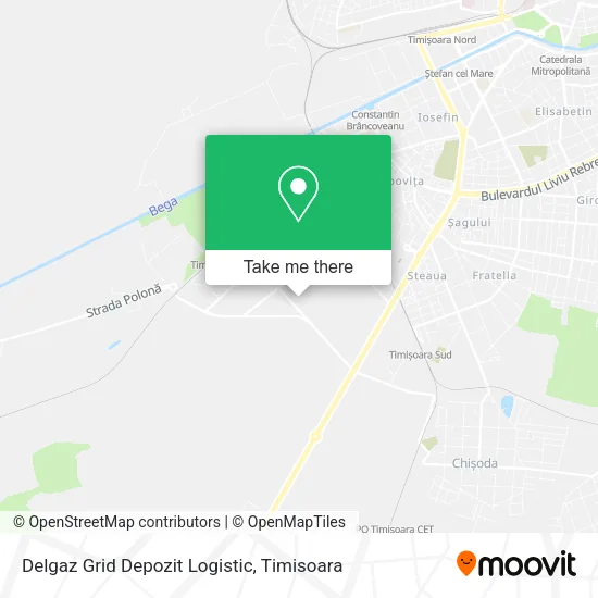 Delgaz Grid Depozit Logistic map