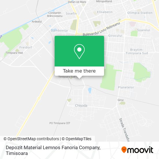 Depozit Material Lemnos Fanoria Company map