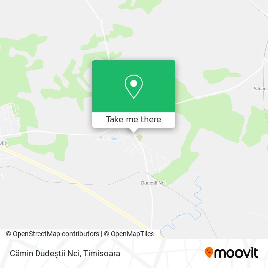 Cămin Dudeștii Noi map