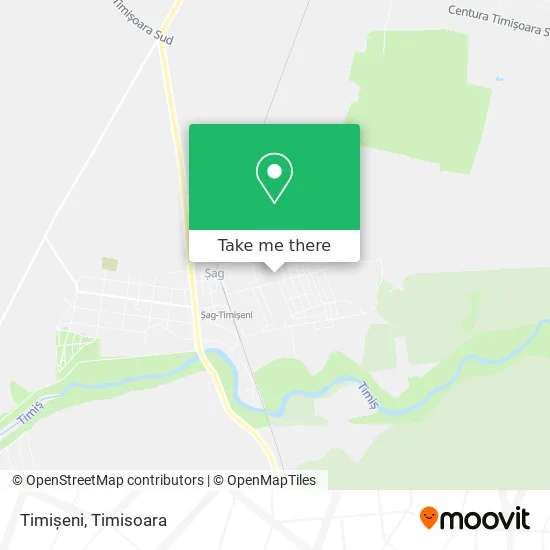 Timișeni map