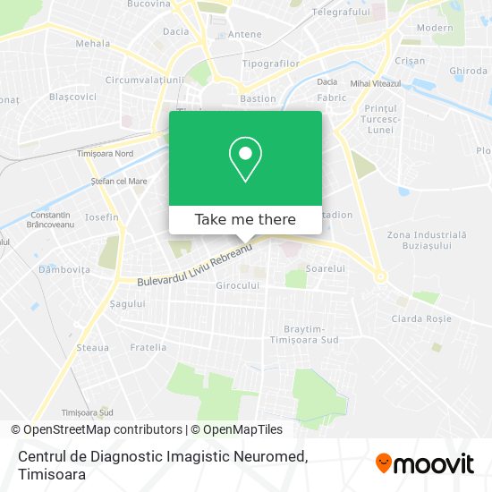 Centrul de Diagnostic Imagistic Neuromed map