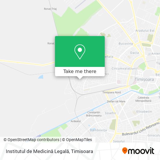 Institutul de Medicină Legală map