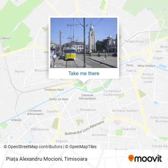 Piața Alexandru Mocioni map