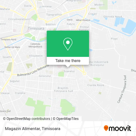 Magazin Alimentar map