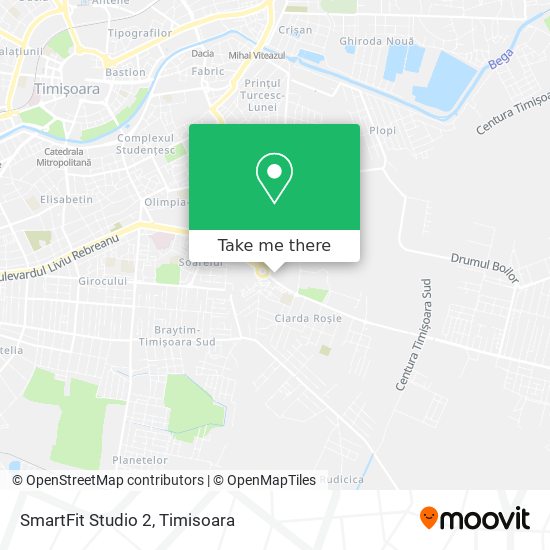SmartFit Studio 2 map