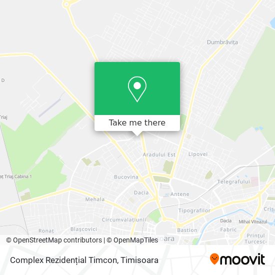 Complex Rezidențial Timcon map
