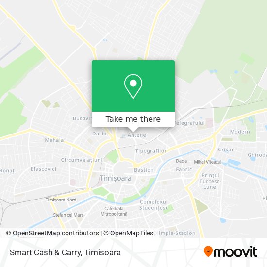Smart Cash & Carry map