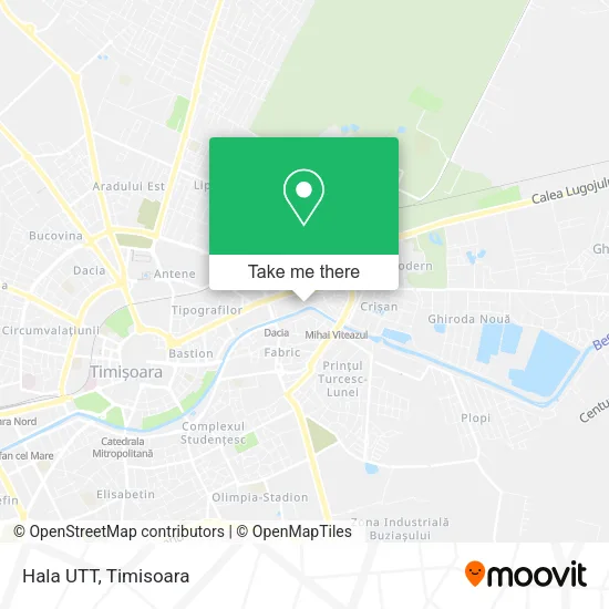 Hala UTT map