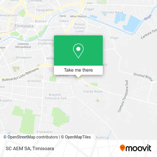 SC AEM SA map