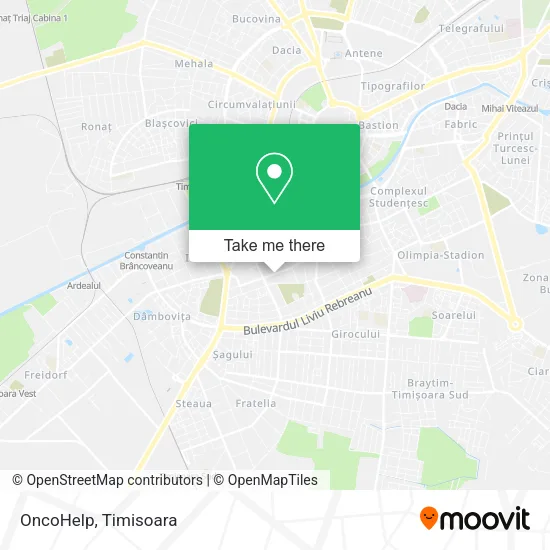 OncoHelp map