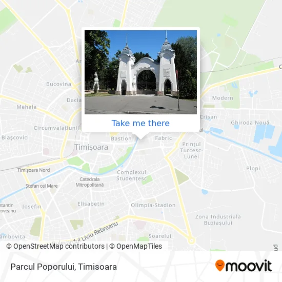 Parcul Poporului map
