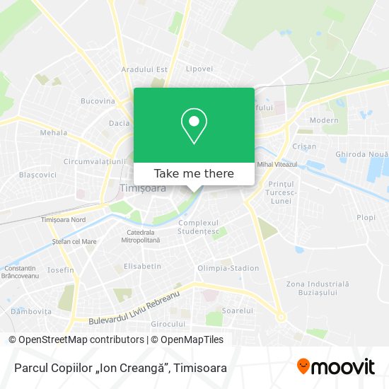 Parcul Copiilor „Ion Creangă” map