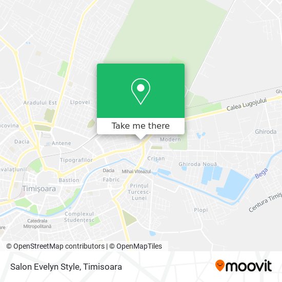 Salon Evelyn Style map
